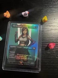 Tifa Lockhart FOIL BORDERLESS - 0391 - Rare - Final Fantasy FIN MTG - Image 1