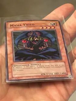 YUGIOH MAHA VAILO MRL-012 Super Rare Heavily Played - Image 4