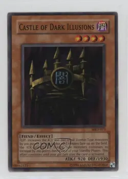 Castle of Dark Illusions Unlimited YuGiOh Metal Raiders #MRD-073 2002 0j7v - Image 1