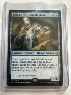 Bruvac the Grandiloquent Jumpstart Mythic Card Regular NM Condition - Image 2