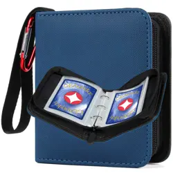 Mini Card Binder 1-Pocket, Super Lightweight Small Collectible Trading Card A... - Image 1