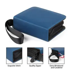 Mini Card Binder 1-Pocket, Super Lightweight Small Collectible Trading Card A... - Image 2