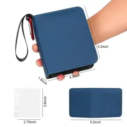 Mini Card Binder 1-Pocket, Super Lightweight Small Collectible Trading Card A... - Image 4