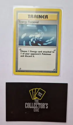 Energy Removal 92/102 Trainer | Base Set Unlimited WOTC Pokemon TCG Card - Image 1