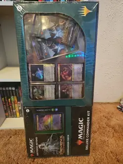 MTG Magic The Gathering - Lord of the Rings Deluxe Commander Kit - Elven Council - Image 1