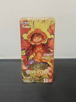 One Piece box Prb01 The Best Prb - 01 card game japanese jap Display sealed - Image 1
