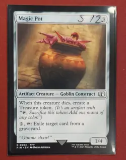 Magic Pot C 0263 - Final Fantasy MTG Magic The Gathering NM - Image 1