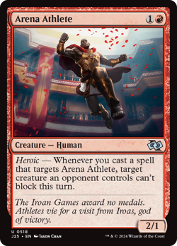 Arena Athlete - 518 - Foundations Jumpstart- Near Mint - MTG - Image 1