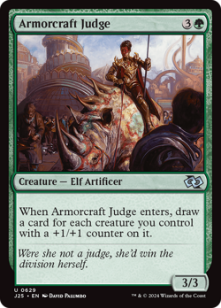 Armorcraft Judge - 629 - Foundations Jumpstart- Near Mint - MTG - Image 1