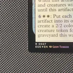 Pinnacle Starcage Foil Edge of Eternities MTG NM EOE EN 0027 pack fresh - Image 5