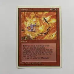 MTG Magic the Gathering Alternate 4th Inferno - LP - Image 1