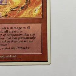 MTG Magic the Gathering Alternate 4th Inferno - LP - Image 4