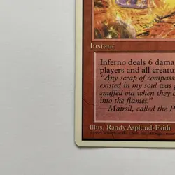 MTG Magic the Gathering Alternate 4th Inferno - LP - Image 5