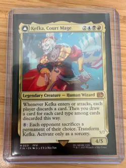 Final Fantasy Universes Beyond MTG: M 0231: Kefka, Court Mage: Mythic NM - Image 1