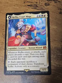 Final Fantasy Universes Beyond MTG: M 0231: Kefka, Court Mage: Mythic NM - Image 2