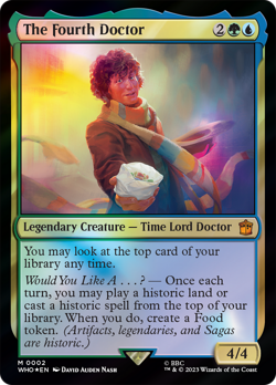 The Fourth Doctor [Doctor Who] Magic MTG - Image 1