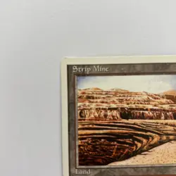 MtG Strip Mine, Fourth Edition Magic The Gathering - Image 3