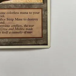 MtG Strip Mine, Fourth Edition Magic The Gathering - Image 5