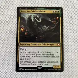 MTG [Beledros Witherbloom] - Commander: Bloomburrow Reg Mythic #247 NM/MT+ - Image 1