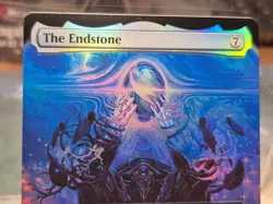 M 0353 The Endstone FOIL EXTENDED ART Artifact Edge of Eternities MTG Card - Image 2
