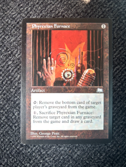 1 x Phyrexian Furnace - Weatherlight - LP - MTG - EOF - Image 1