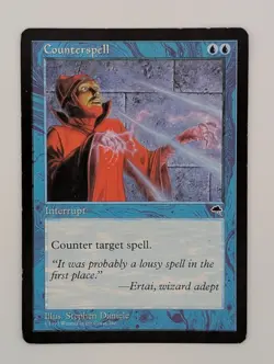 Counterspell - MP - Tempest - MTG - Image 1