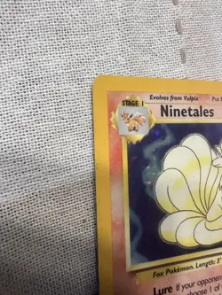 Pokemon NineTales Card 12/102 1999 Holographic (DETAILS IN LISTING) - Image 3