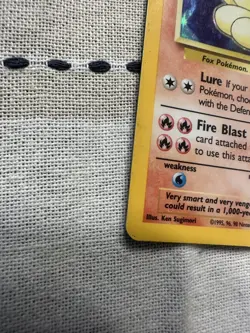 Pokemon NineTales Card 12/102 1999 Holographic (DETAILS IN LISTING) - Image 4