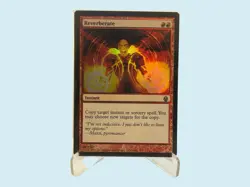 Reverberate Foil, Fire and Lightning, NM, Magic the Gathering MTG - Image 1