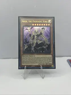 Yugioh! Aron, the Ogdoadic King ANGU-EN007 Ultra Rare 1st ed - Image 1
