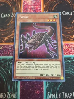 Yugioh Yowie BROL-EN007 Secret Rare 1st Edition Near Mint - Image 1