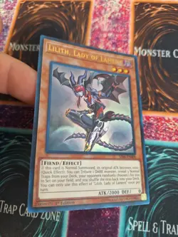 Yugioh Lilith, Lady of Lament SR06-EN000 Ultra Rare 1st Edition Near Mint - Image 2