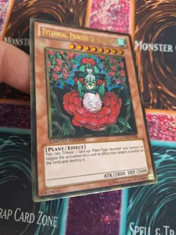 Yugioh Tytannial, Princess of Camellias GLD4-EN026 Gold Rare Limited Near Mint - Image 2