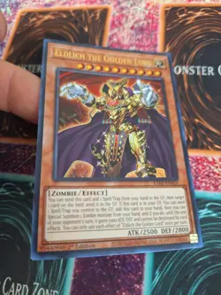 Yugioh Eldlich the Golden Lord RA01-EN019 Ultra Rare 1st Edition Near Mint - Image 2