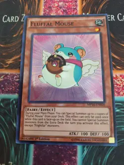 Yugioh Fluffal Mouse MP16-EN056 Super Rare 1st Edition Near Mint - Image 1