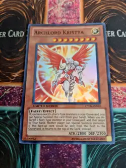Yugioh Archlord Kristya CT08-EN010 Super Rare Limited Near Mint - Image 1
