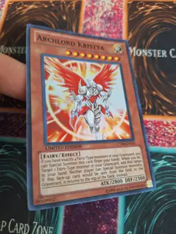 Yugioh Archlord Kristya CT08-EN010 Super Rare Limited Near Mint - Image 2