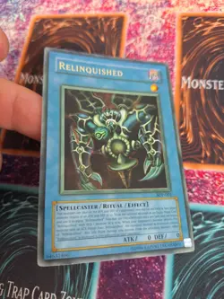 Yugioh Relinquished SDP-001 Ultra Rare Unlimited Near Mint Slight Fading - Image 2