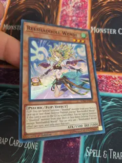 Yugioh Reeshaddoll Wendi SDSH-EN002 Super Rare 1st Edition Near Mint - Image 2