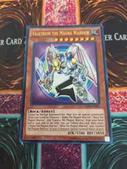 Yugioh Valkyrion the Magna Warrior YGLD-ENB01 Ultra Rare Unlimited Near Mint - Image 1