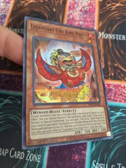 Yugioh Legendary Fire King Ponix SR14-EN045 Super Rare 1st Edition Near Mint - Image 2