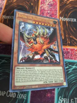 Yugioh Alpha, the Master of Beasts MP21-EN179 Ultra Rare 1st Edition Near Mint - Image 2