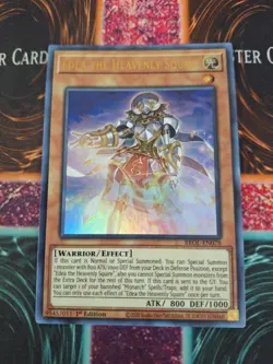 Yugioh Edea the Heavenly Squire BROL-EN078 Ultra Rare 1st Edition Near Mint - Image 1