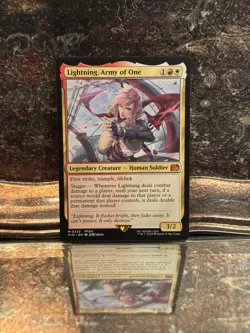 Magic the Gathering Final Fantasy Lightning Army of One Card #0233 Regular - Image 1