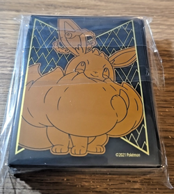 Pokemon Elite Trainer Box Shining Fates Card Deck Sleeves 65ct Eevee - Image 1