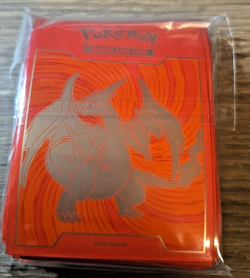 2016 XY Evolutions mega Charizard 65 Card Sleeves Pokemon Original - Image 1