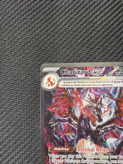 Pokemon TCG Charizard EX Paldean Fates Special Illustration Rare Card 234/091 - Image 2