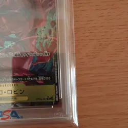 One Piece Card Nico Robin R Parallel PSA10 OP09-107 GEM MT Japanese - Image 4