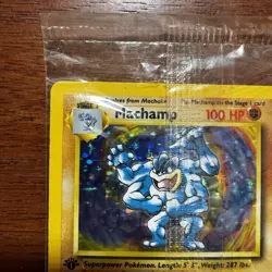 Pokemon Machamp 1st Edition Holo Card 8/102 Sealed Unopened Gem Mint Condition - Image 4