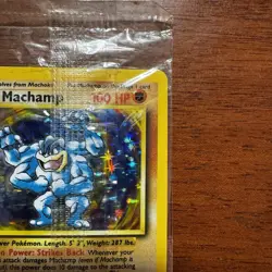 Pokemon Machamp 1st Edition Holo Card 8/102 Sealed Unopened Gem Mint Condition - Image 5